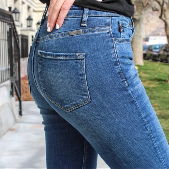 NWT KanCan high rise cuffed skinny button fly - Picture 3 of 6